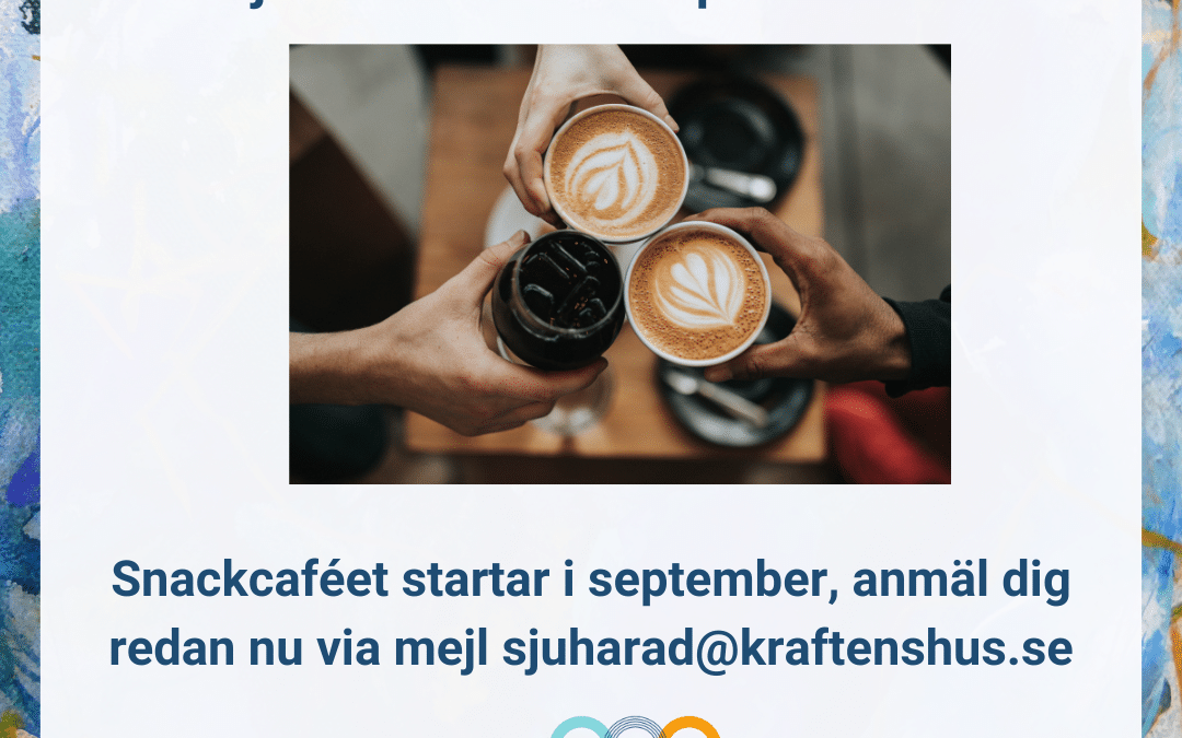 Snackcafé för män med cancer – start i september