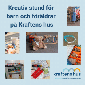 Kreativ stund för barn och föräldrar på Kraftens hus i Borås